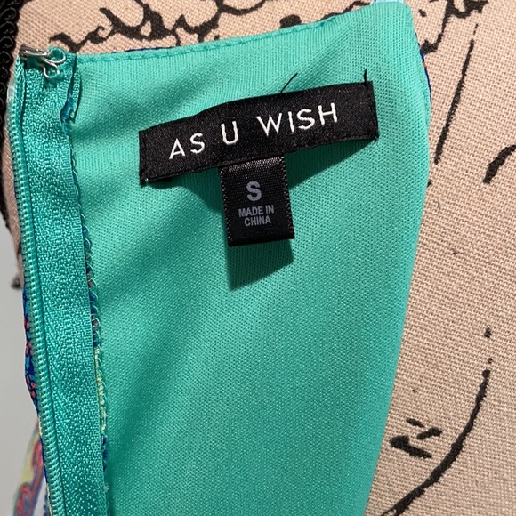 NWOT As u wish dress size small - Picture 8 of 8